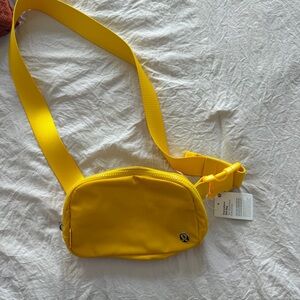 Lululemon Yellow Crossbody Bag